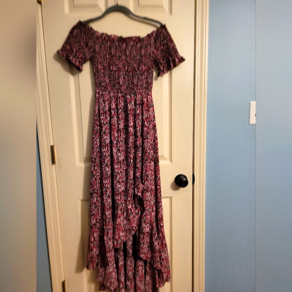 Hi Low Floral Dress